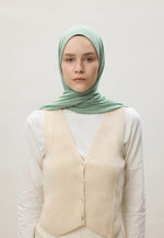 Fresh Scarf Jersey Shawl Sea Foam