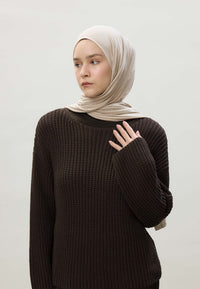 Fresh Scarf Jersey Shawl Stone