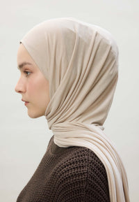 Fresh Scarf Jersey Shawl Stone