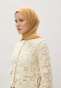 Fresh Scarf Jersey Shawl  Sweet Almond