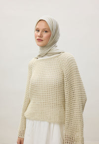 Fresh Scarf Jersey Shawl Linen