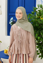 Fresh Scarf Rami Viscose Shawl Pale Green