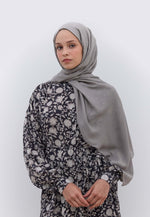 Fresh Scarf Rami Viscose Shawl Silver