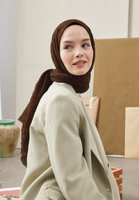 Fresh Scarf Bamboo Shawl Cocoa