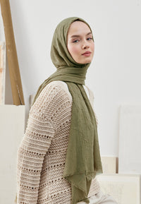 Fresh Scarf Bamboo Shawl Khaki