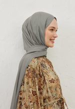 Fresh Scarf Rami Viscose Shawl Ash Grey