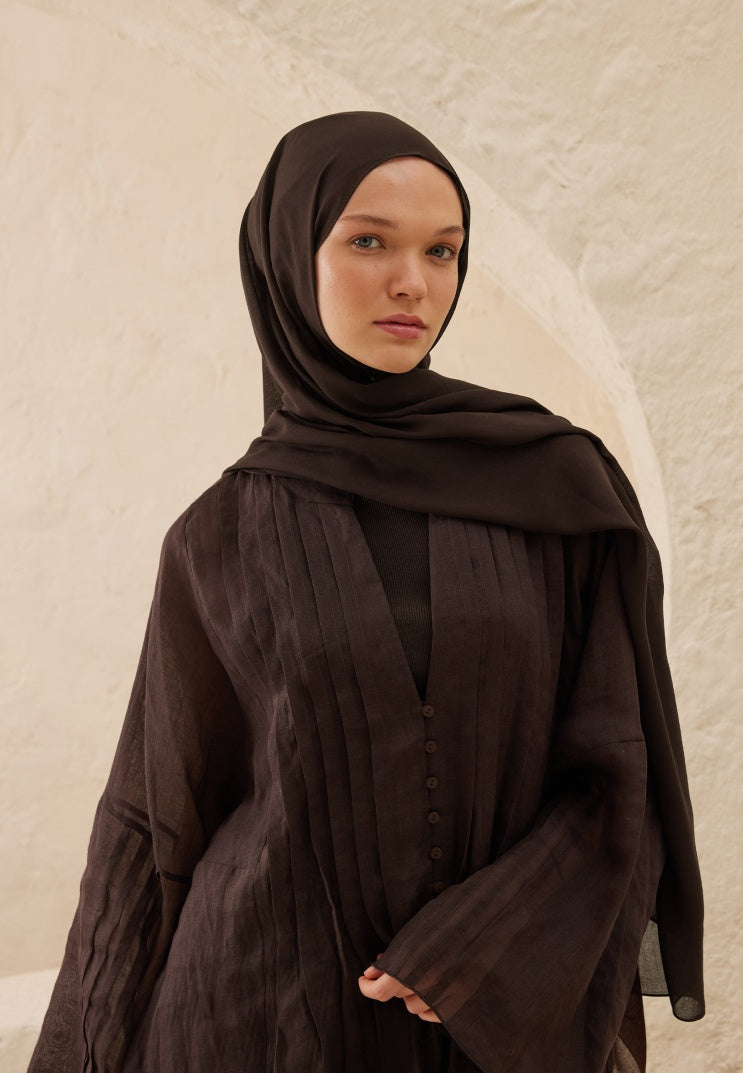 Fresh Scarf Rami Viscose Shawl Bıtter