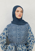 Fresh Scarf Rami Viscose Shawl Indigo