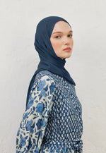 Fresh Scarf Rami Viscose Shawl Indigo