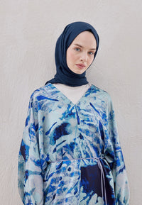Fresh Scarf Bamboo Shawl Sapphire