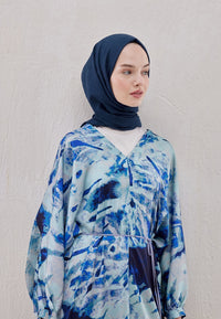 Fresh Scarf Bamboo Shawl Sapphire