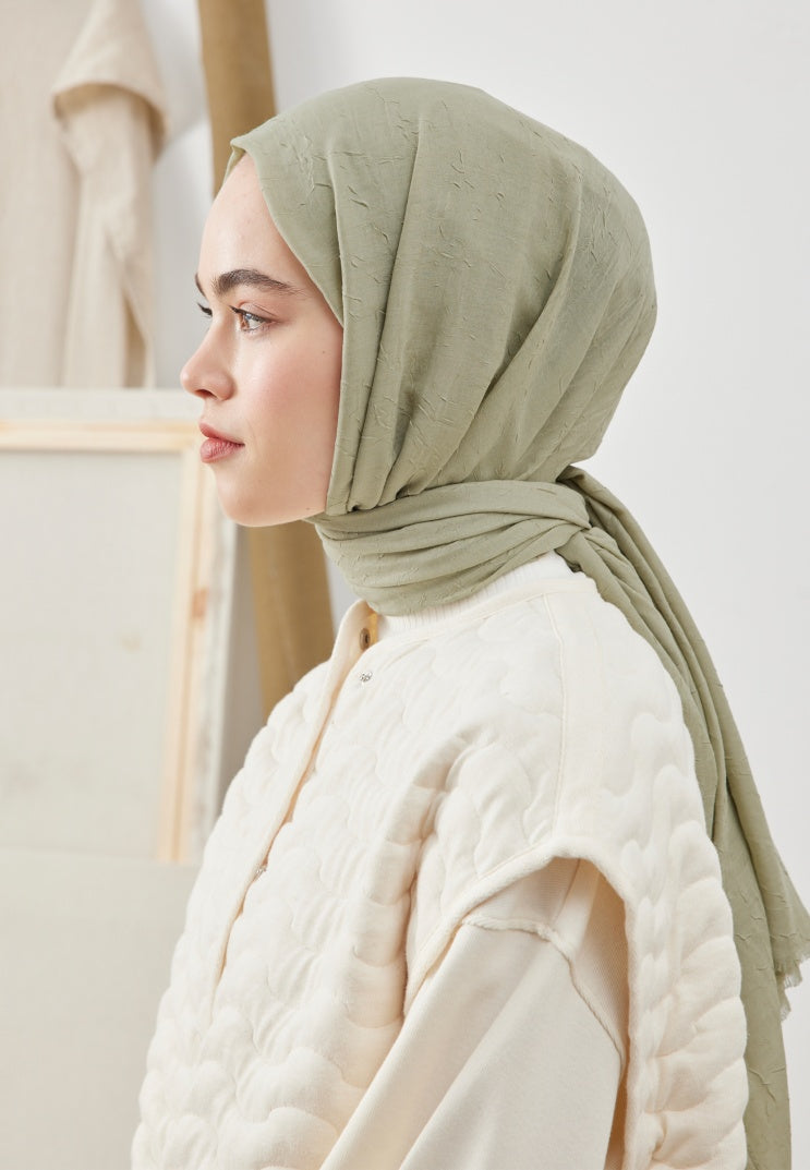 Fresh Scarf Bamboo Shawl Sage