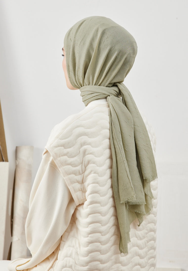 Fresh Scarf Bamboo Shawl Sage