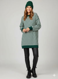 DNR Chanel Knitted Tunic Green