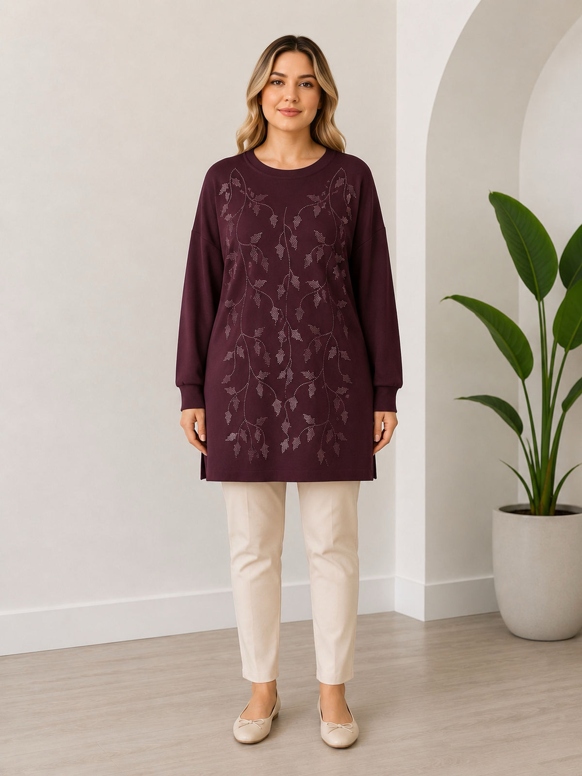 IT Ordu Tunic Burgundy