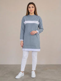 SCL Doing Great Tunic Blue