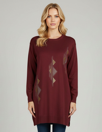 DNR Escape Knitted Tunic Ivy