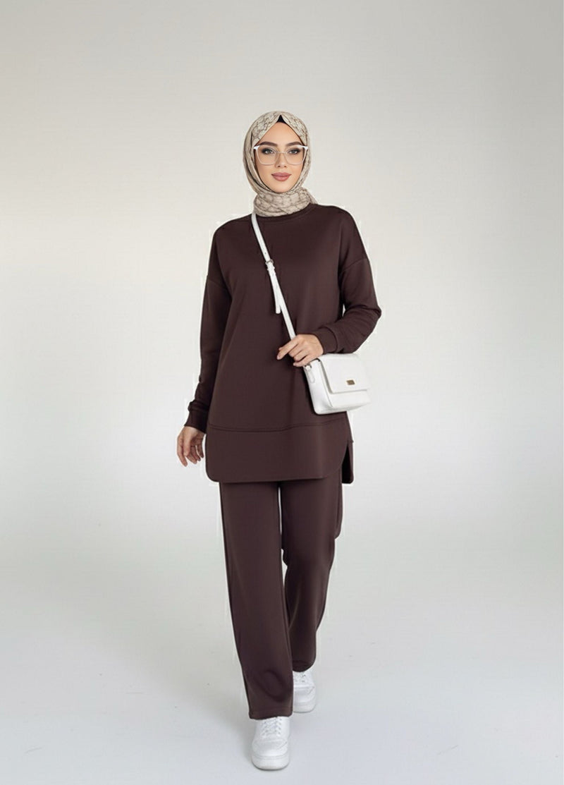 ZYF Pekay Oysho Tracksuit Brown