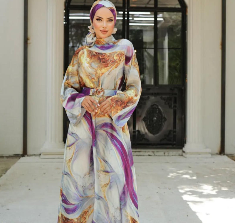 QF Hanzade Dress Colorfull
