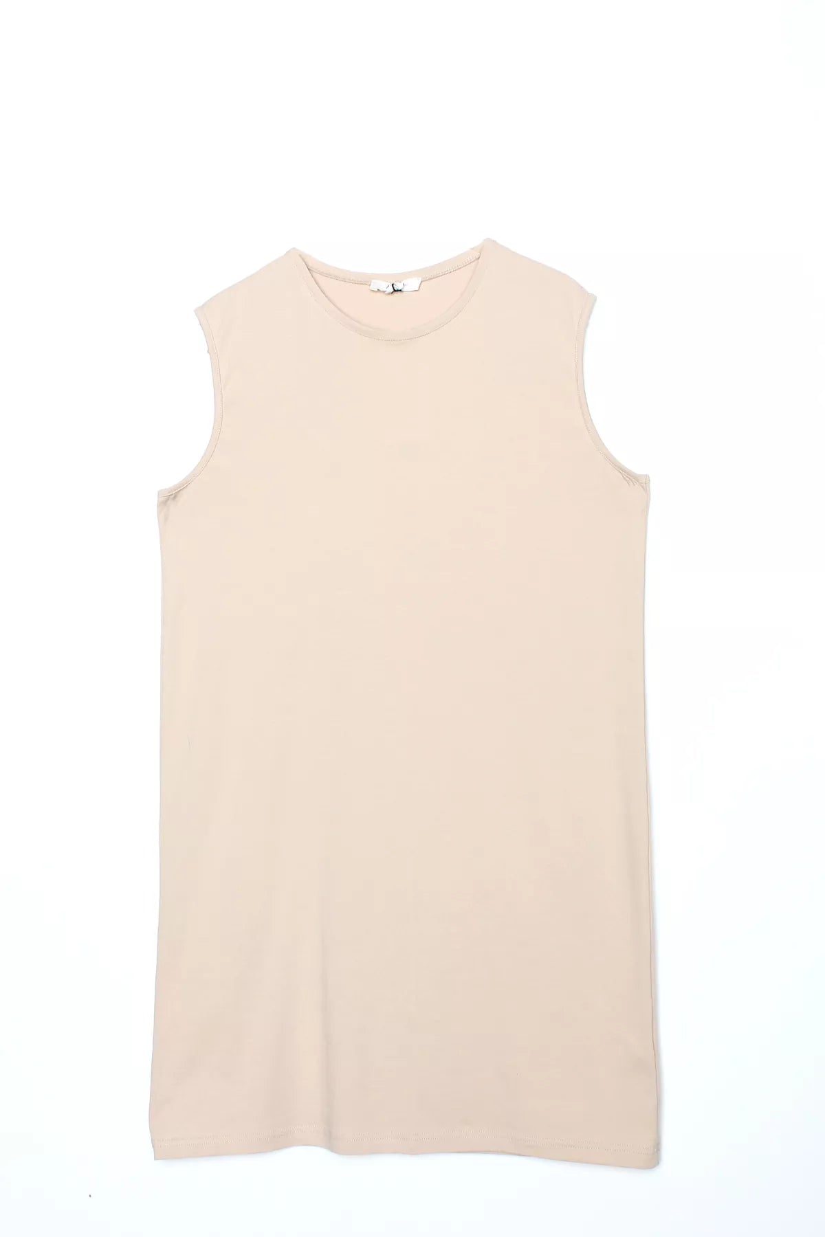 All 16003-0 Inner Sleeveles Tunic Beige