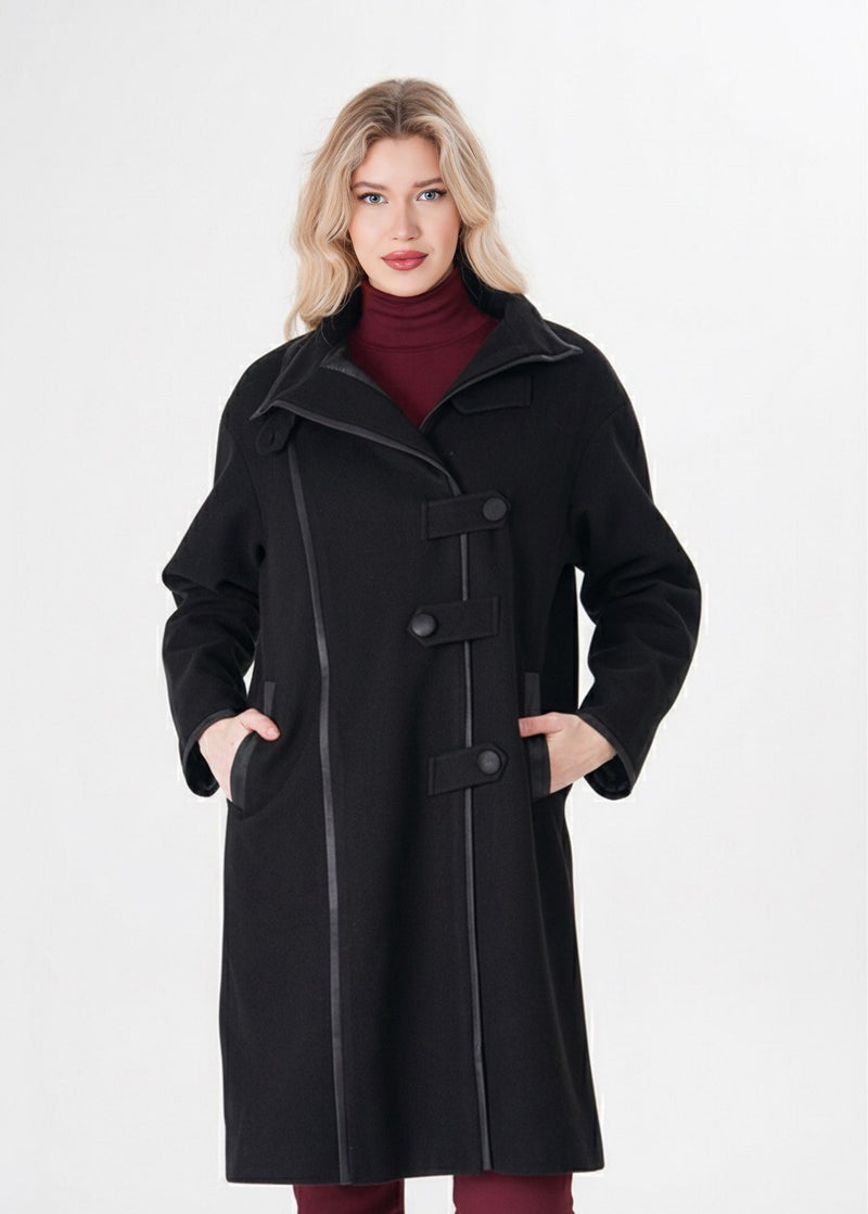 A&W Melone Coat Black