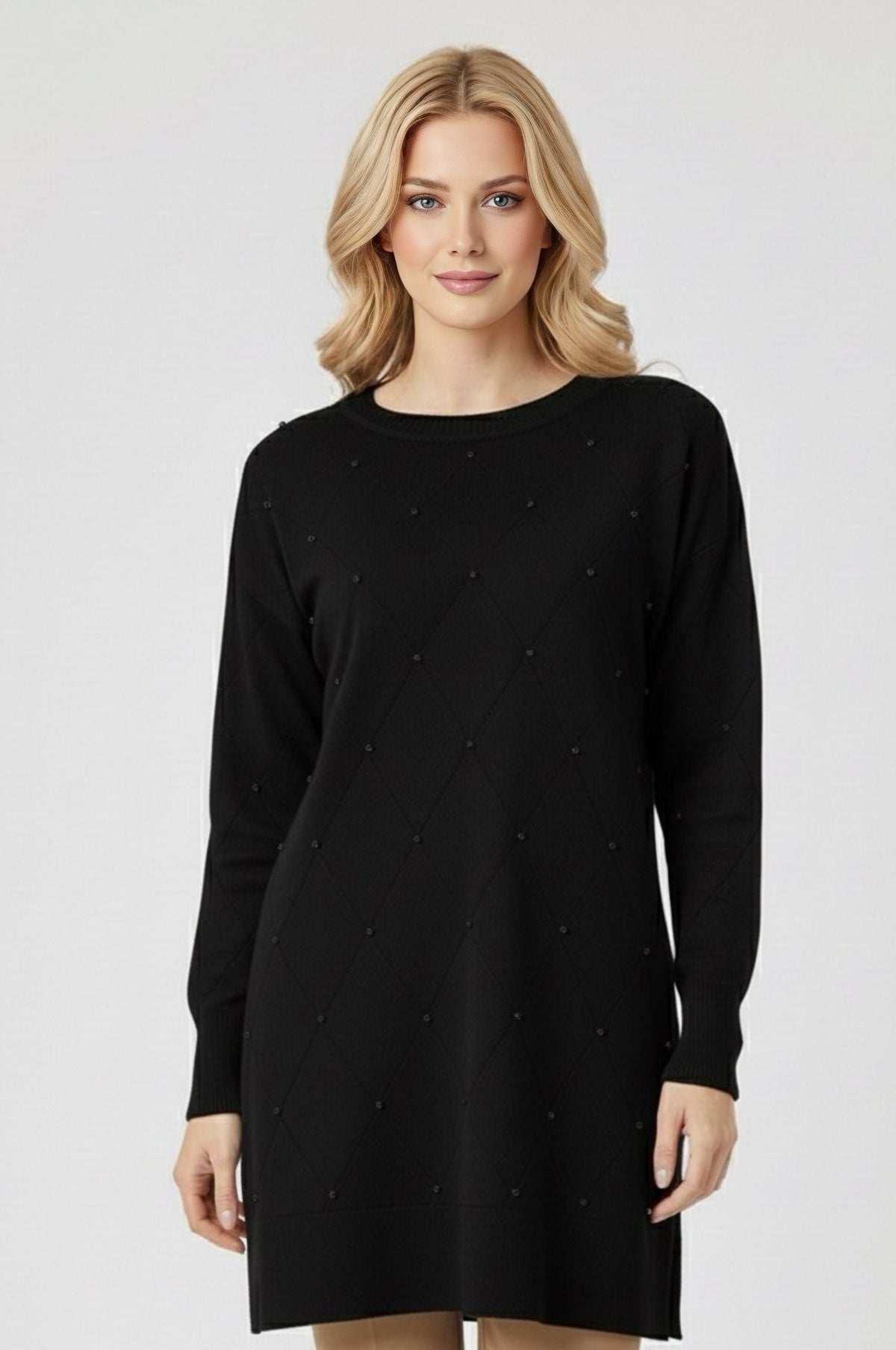 MRKS Balmain Knitted Tunic Black