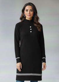 MRKS Bahia Knitted Tunic Black