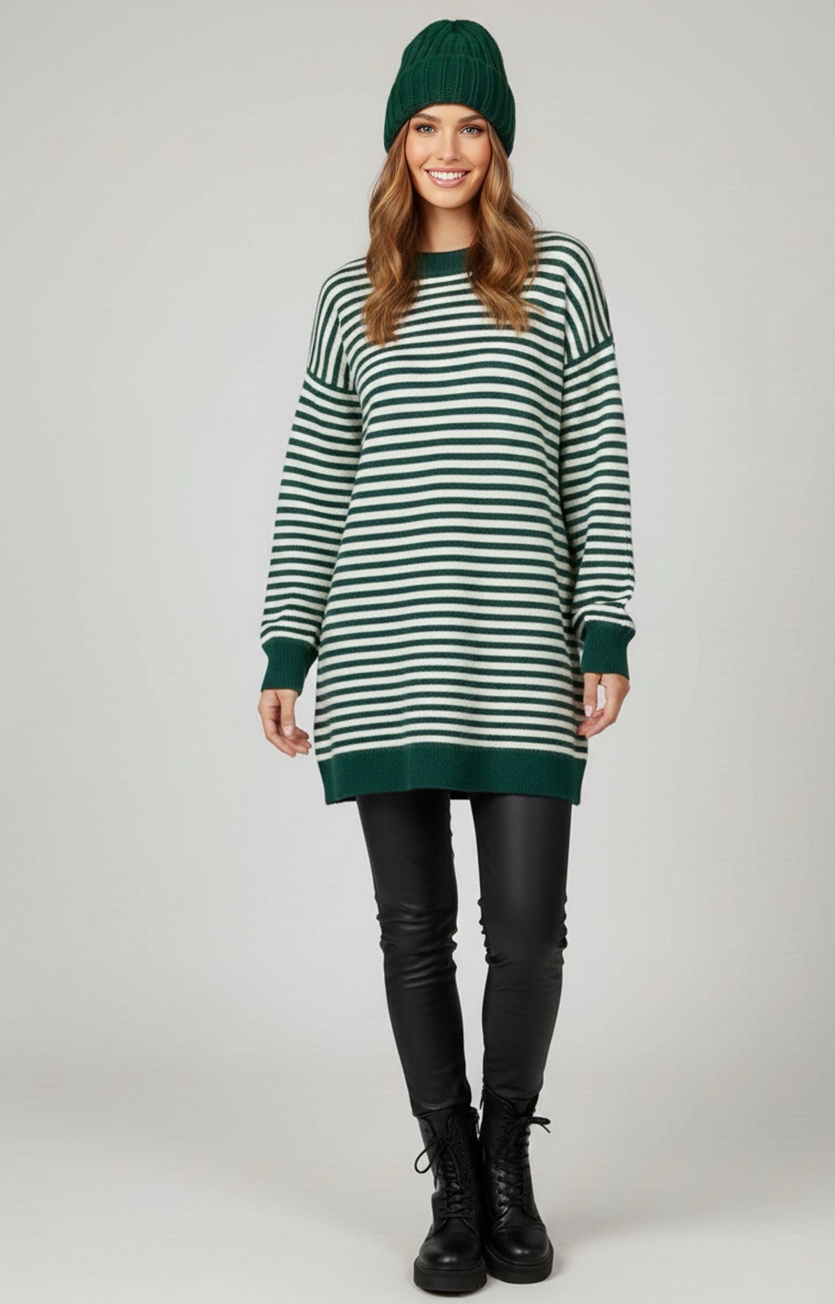 DNR Chanel Knitted Tunic Green