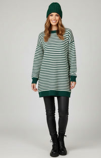 DNR Chanel Knitted Tunic Green