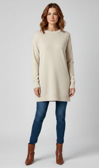 STR Belisa Knitted Tunic Cream
