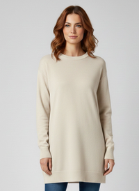 STR Belisa Knitted Tunic Cream