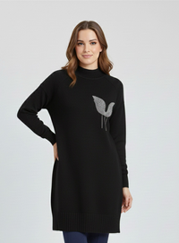 MRKS Boneta Knitted Tunic Black