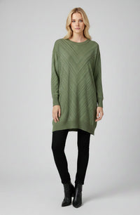DNR Subaru Knitted Tunic Green