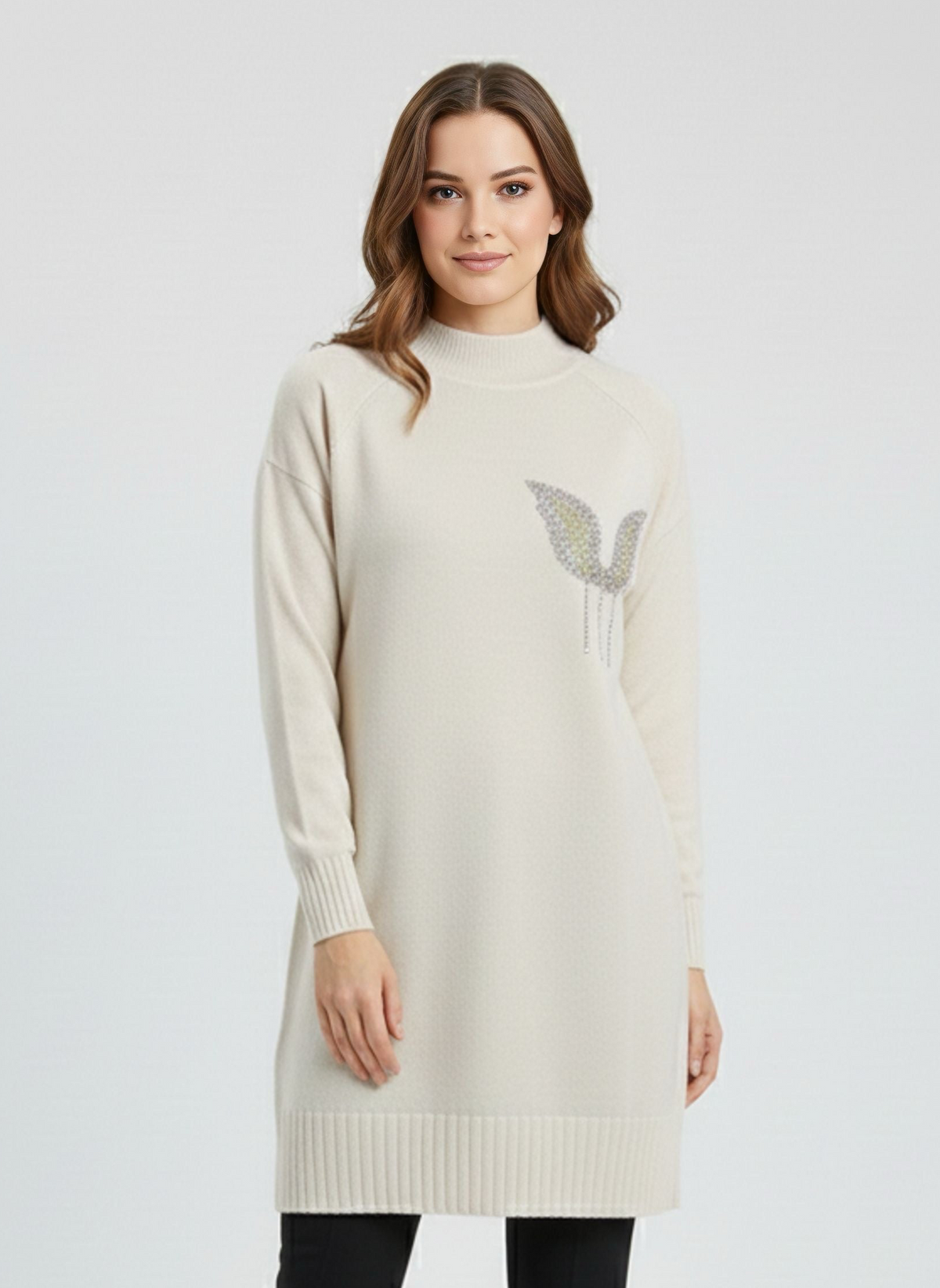 MRKS Boneta Knitted Tunic Off White
