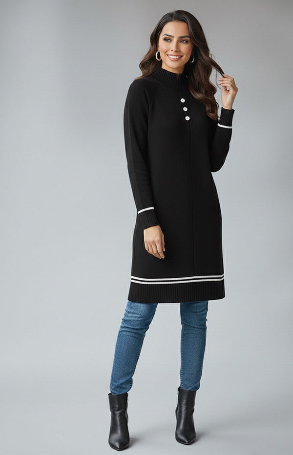MRKS Bahia Knitted Tunic Black