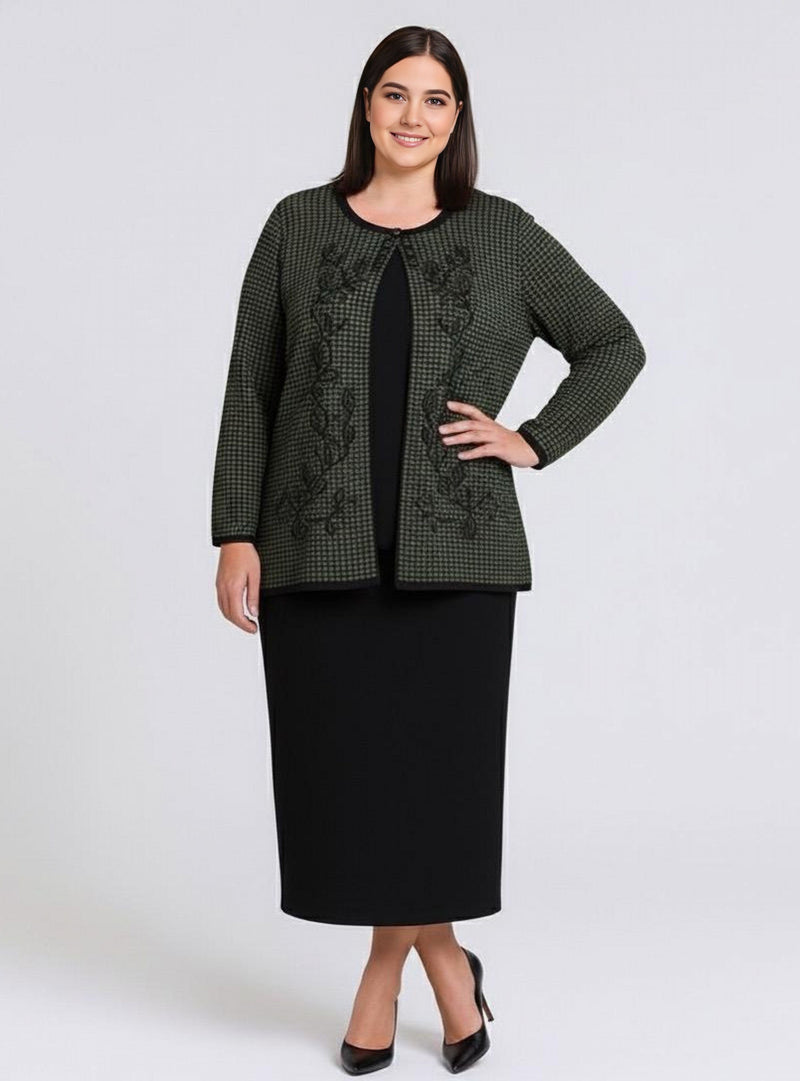 GRK Mom’s 2 Pc Sweater Set Green