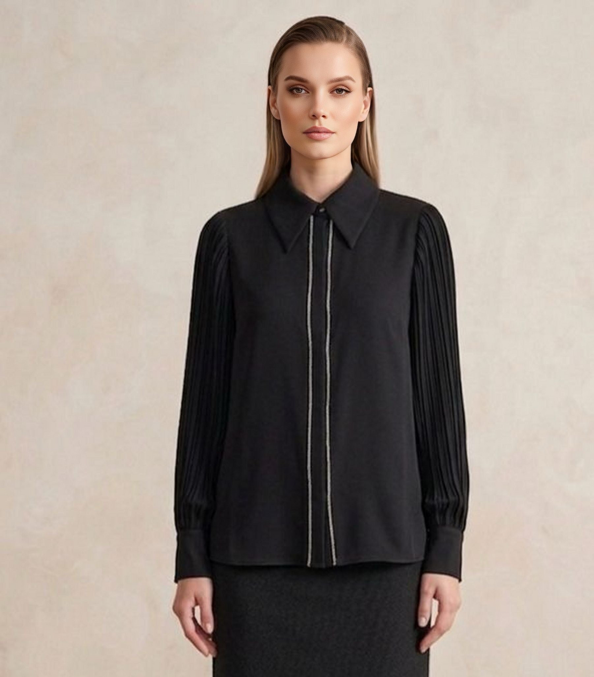 KA Nergiz Shirt Black