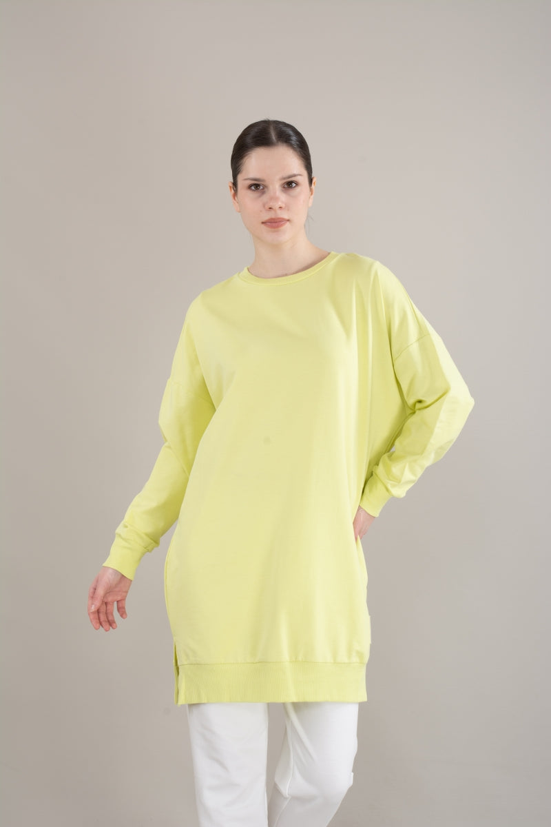 SL 30644 Basic Tunic Light Yellow