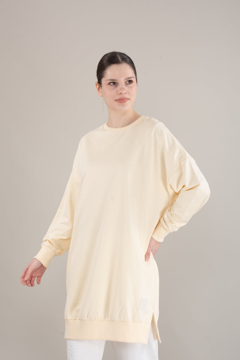 SL Basic Cotton Tunic Cream