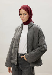 Fresh Scarf Bamboo Shawl Burgundy