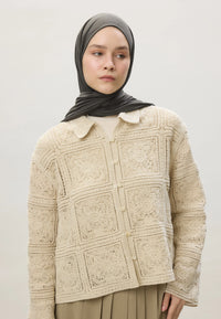 Fresh scarf Jersey Shawl Anthracite