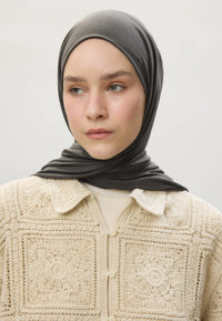 Fresh scarf Jersey Shawl Anthracite