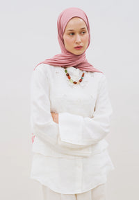Fresh scarf Jersey Shawl Rose Petal