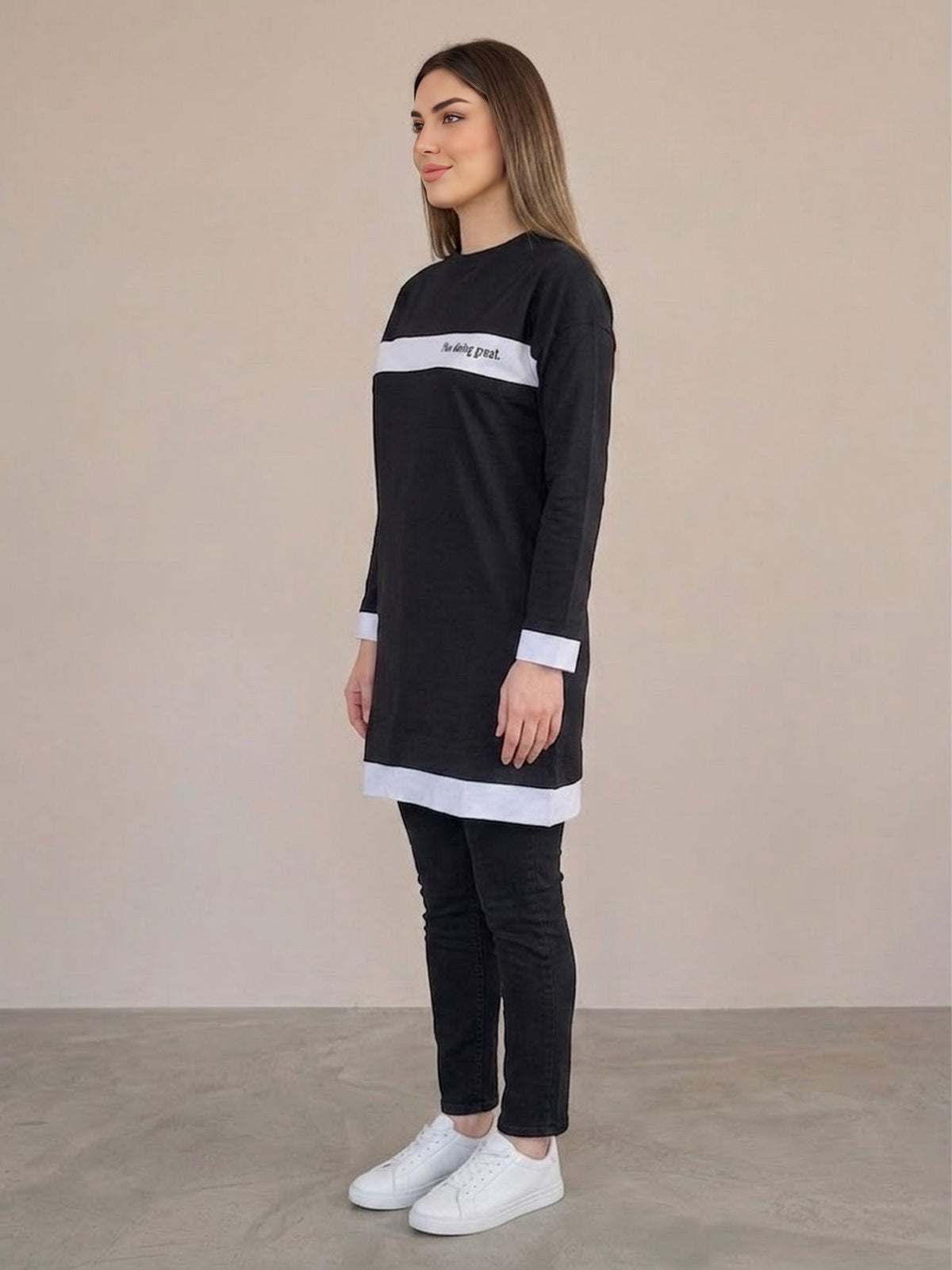 SCL Doing Great Tunic Black