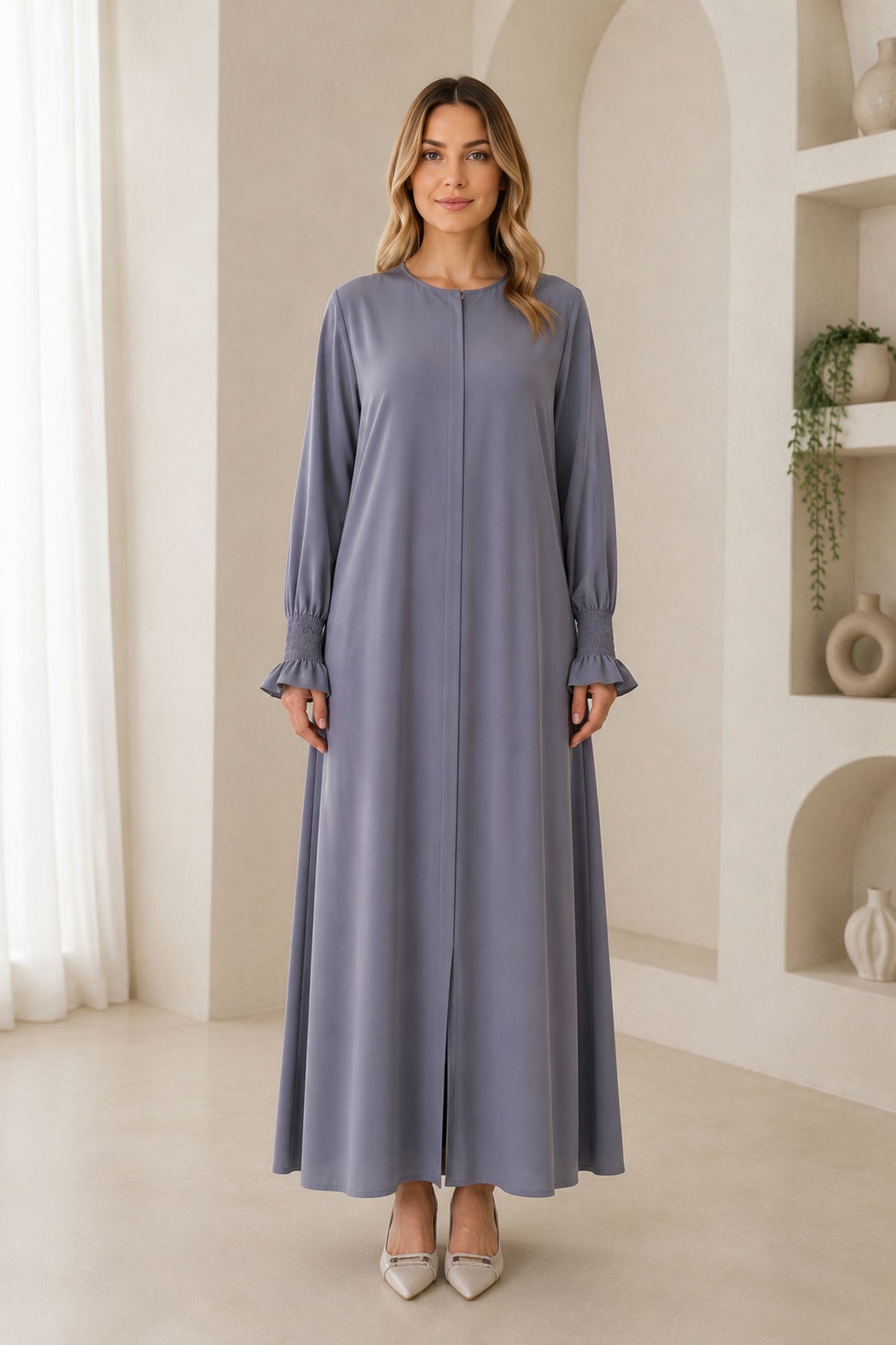ECM Hilal Abaya Dark Gray