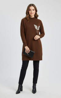 MRKS Boneta Knitted Tunic Brown