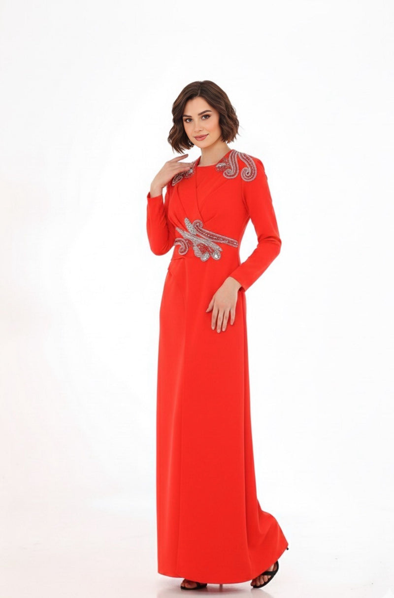 D&T Beaty Dress Red