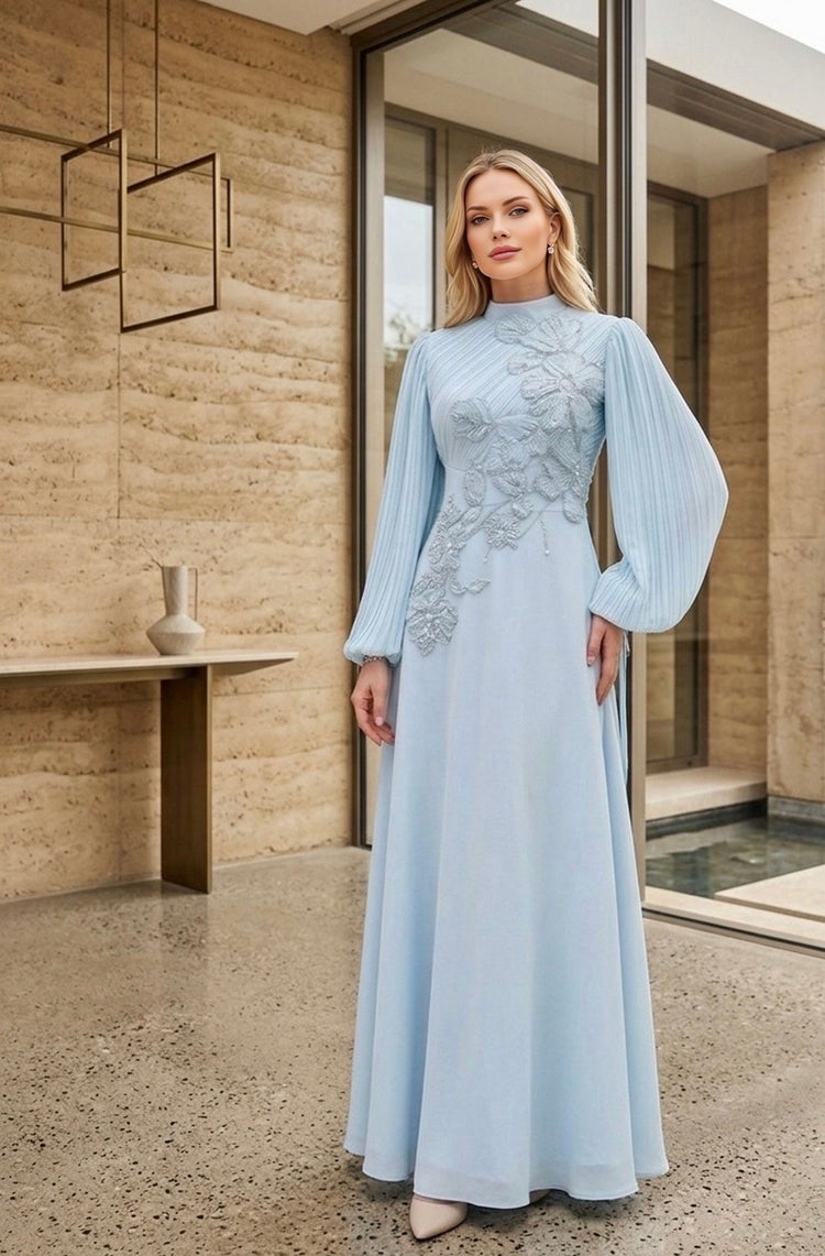 turkish evening dresses brands Chic Floral Sequin Maxi Maroon Turkish Kaftan Formal Dress 36