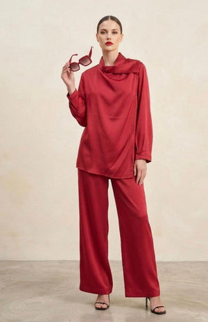 UTMX Lowell Sateen Set Red