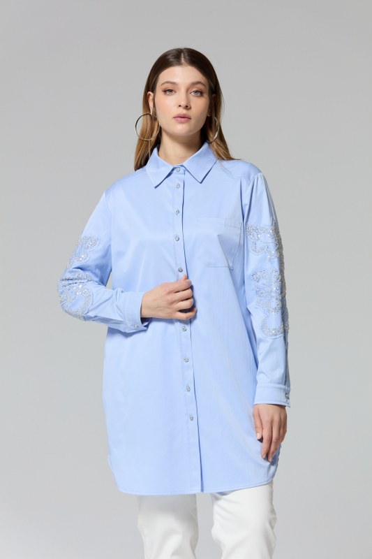 F&G Vicky Tunic Blue